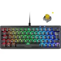 Mars Gaming Mkminipro Gaming-tastatur Spanisch - Black / Yellow
