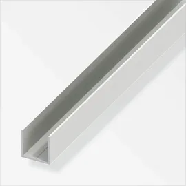 Alfer Quadrat-u-profil 7,5 X 7,5 X 2500 Mm Weiß Kunststoff Profil U Schiene - Alfer