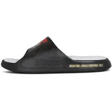 PEAK TaiChi Hausschuhe, Gel-Zwischensohle, Barfuß-Gefühl beim Gehen, Modernes Design, Schwarz/Schwarz, Größe 8,5 (schwarz weiß, EU Schuhgrößensystem, Erwachsene, Numerisch, M, 47) - 47 EU