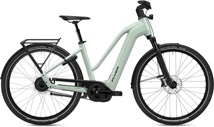 Flyer G1 Gotour 7.23 750 Wh Damen Trapez grün 2026 - 29