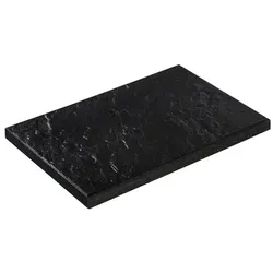 Mr. GARDENER Terrassenplatten »Cibosa«, BxHxL: 60 x 4 x 40 cm, Beton - schwarz