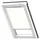 VELUX Sichtschutzrollo Uni Weiß 1028, CK02 1028K (Farbe: - 1028K, Farbe Schiene: Standard