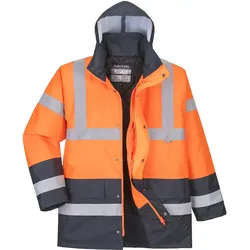 Warnschutz Winterjacke "S467" Traffic - XXL - Orange