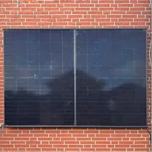 wattstone gmbh WandPV Premium Modulhalterung für 2 x PV-Module waagerecht