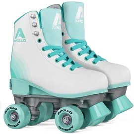 Apollo Rollschuhe Kinder und Erwachsene | größenverstellbare Quad-Skates, 3 Größen, verstellbar von 31 bis 42 | Rollschuhe Damen in schicken Designs