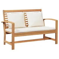 VidaXL Gartenbank Natur 110 x 64 x 76.5 cm