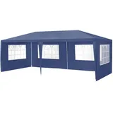 casa.pro Pavillon Wedau 6 x 3 m Dunkelblau
