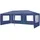 casa.pro Pavillon Wedau 6 x 3 m Dunkelblau