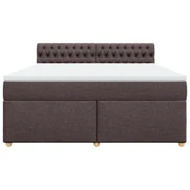 vidaXL Boxspringbett 180 x 200 cm Braun