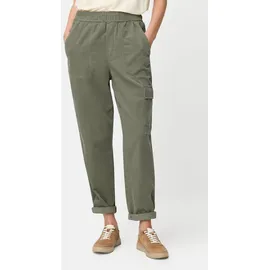 CAMEL ACTIVE Cargohose aus reiner Baumwolle Grau/Grün 32