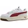 Puma Carina Street Lux Damen Plateau-Sneaker Weiß/Gold 40