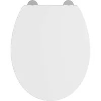Schütte WC-Sitz WHITE, aus Kunststoff, mit Absenkautomatik und Schnellverschluss