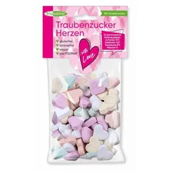 Frusano Traubenzucker Herzen Bonbons 0,086 kg