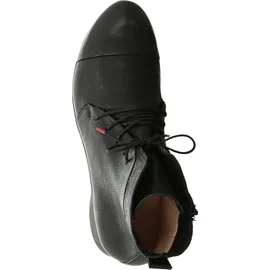 THINK! Damen Guad chromfrei gegerbte Leder gefütterte Stiefelette schwarz 42,5