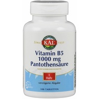 Supplementa GmbH Vitamin B5 1000 mg Pantothensäure Tabletten