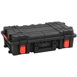 vidaXL Kameratasche Koffer für Flugreise Tragbar Schwarz 56,5x34x16 cm PP schwarz