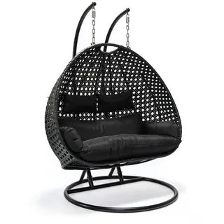Home Deluxe Hängesessel Twin schwarz