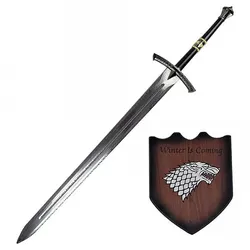 Eddard Stark Schwert mit Wandtafel