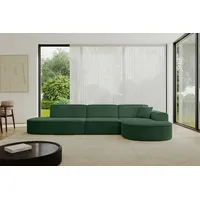 ALTDECOR Ecksofa in L-Form MARI-L2 - 328x171x79,5 cm Grün - Corner Sofa Bett Eckcouch Couch Wohnlandschaft Cauchsofa - Gelb