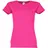 FRUIT OF THE LOOM Ladies Iconic T-Shirt Fuchsia L