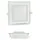 SOTech Einbauleuchte 6W 100 x 100 mm Quadratisch weiß