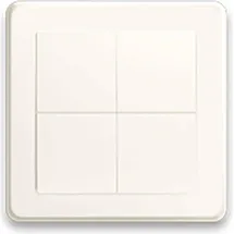 Shelly BLU Wall Switch 4 Stand Alone 1 St. Weiß