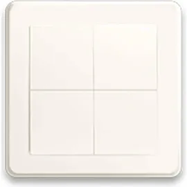 Shelly BLU Wall Switch 4 Stand Alone 1 St. Weiß