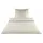 ELEGANTE White House natur 155 x 220 cm + 80 x 80 cm