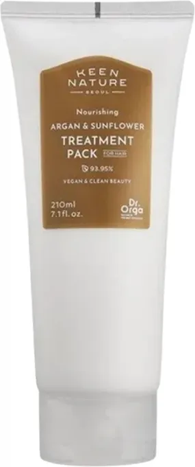 Dr.Orga Veganer Nährender Argan- & Sonnenblumen-Haarconditioner 210ml