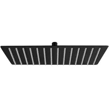 Aloni Kopfbrause Quadrat Schwarz matt 40 x 40 cm