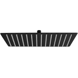 Aloni Kopfbrause Quadrat Schwarz matt 40 x 40 cm