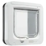 SureFlap Mikrochip Katzenklappe Grau/Weiss