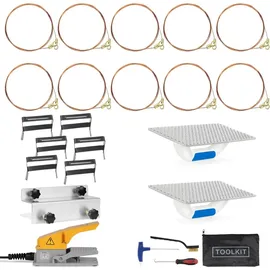 Bautec Styroporschneider GAZELLE 7 » Set inkl. 10 Schneidedrähte , Gerüsthalterung, Schleifraspel » Heißdrahtschneider