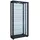 VCM Standvitrine Lumo mit LED ca. 59x115x18 cm schwarz