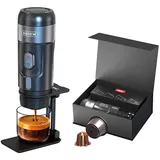 HiBREW Tragbare 3-in-1-Kaffeemaschine mit Koffer 80W H4A-premium