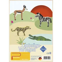 Peter Bausch GmbH & Co. KG PEBARO 350/2S - Laubsägevorlage Wildlife II, 1 Platte, Größe DIN A4
