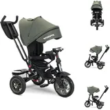 Lorelli Tricycle Speedy, Luftreifen, Musik, Licht, Schubstange grün