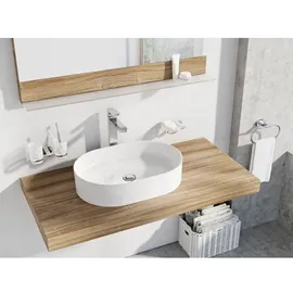 Ravak Ceramic Slim Aufsatzwaschbecken 55 x 37 cm (XJX01155001)