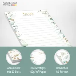 PAPER&YOU Abreiss-Block A6 50Bl To-do 8250-7