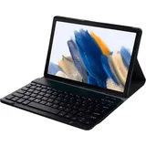 Just in Case Premium Samsung Galaxy Tab A8 Toetsenbord Hoes QWERTY Zwart (Eng. Int., Galaxy Tab A8), Tablet Tastatur, Schwarz