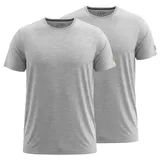 Forsberg einfarbiges T-Shirt im Doppelpack