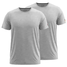 Forsberg einfarbiges T-Shirt im Doppelpack