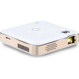 Kodak Luma 150 Tragbarer Projektor - Wiederaufladbarer 1080p HD LED DLP-Projektor - Eingebauter Lautsprecher, HDMI, USB und Micro SD - Kompatibel mit iOS- und Android-Geräten