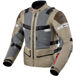 Revit Cayenne 2 Motorrad Textiljacke, beige, Größe 3XL für Männer