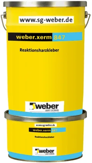 Reaktionsharzkleber - weber.xerm 847 - 5kg - Epoxidharzkleber