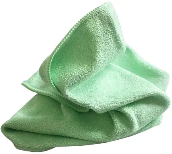 Microfasertuch Mega Clean, Stretch Light grün 40x40 cm Profi-Pflegetuch für empfindliche Oberflächen