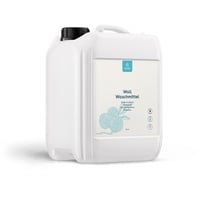 eco:fy Wollwaschmittel Waschmittel Wolle Seide Felle flüssig mit Lanolin Wollwalk Merino Schurwolle (5 Liter)