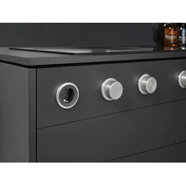 berbel ablufttechnik gmbh Kochfeldknebel BKA für Downline Edelstahloptik