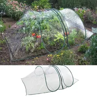 Mojawo Pop Up Gewächshaus Kunststoff PVC 250x110 cm 0 m2