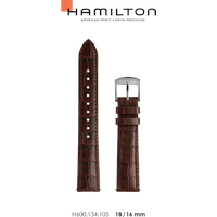 Hamilton Leder Boulton Band-set Leder-braun-18/16 H690.134.105 - braun